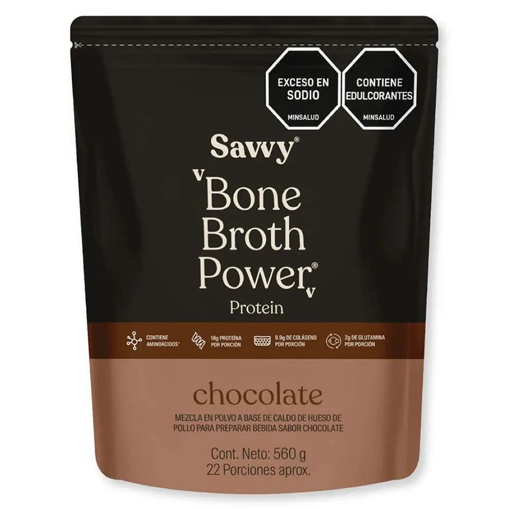 Bone Broth Power 560 Gr Savvy