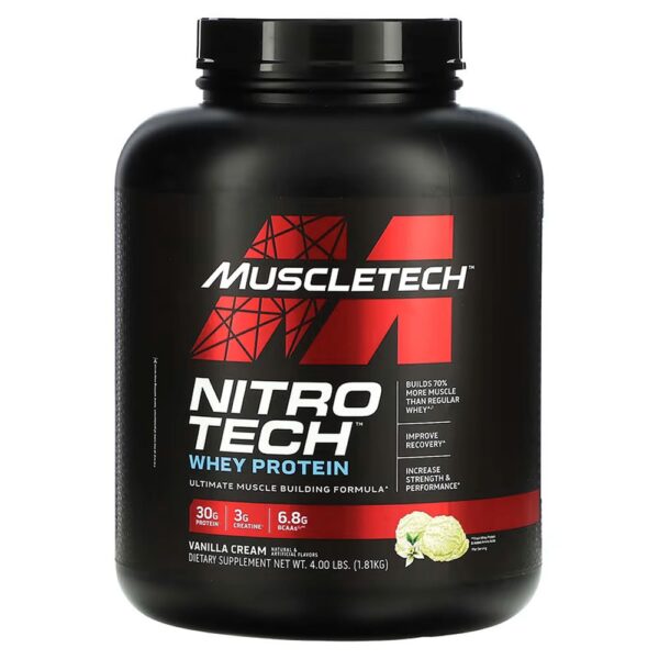 Nitro-Tech Whey Protein - 4 lb Muscletech