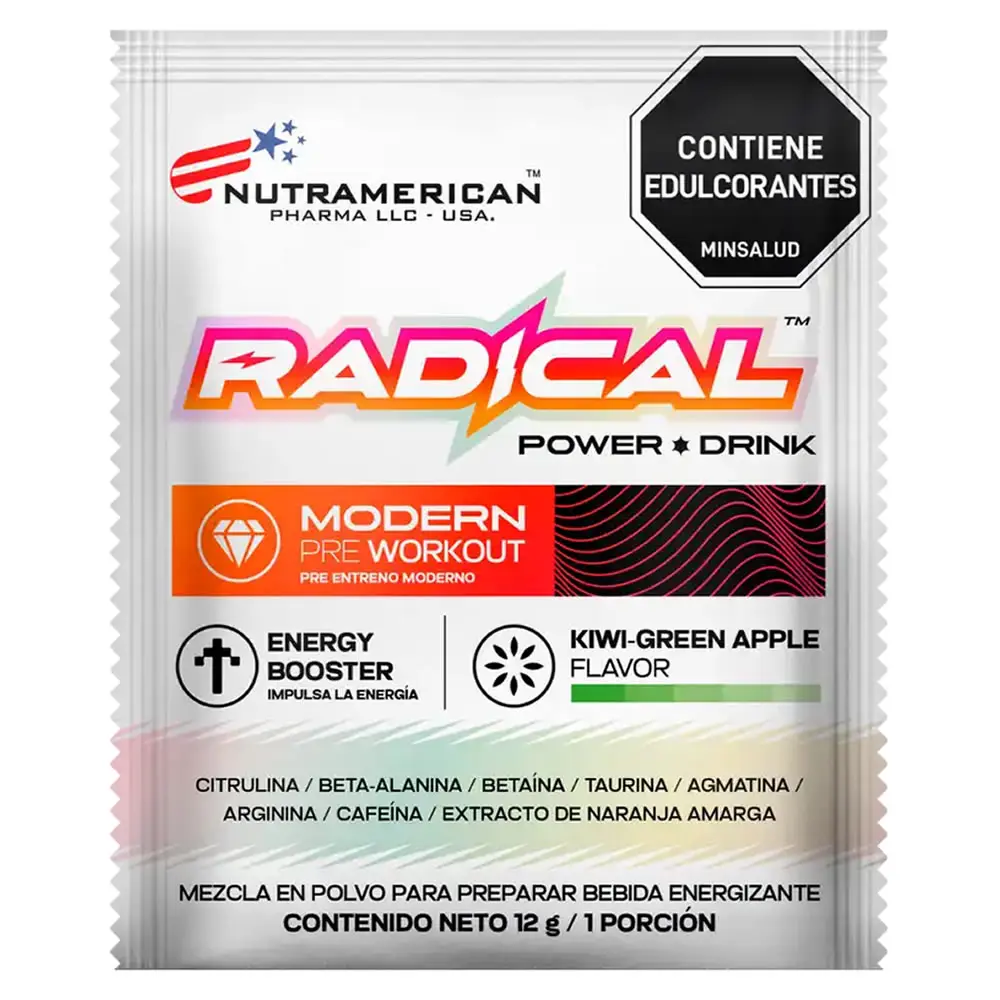 Radical Power Drink 12G Nutramerican