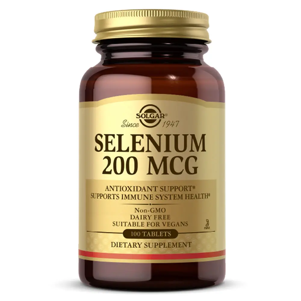 Selenium 200Mcg 100 Tablets Solgar