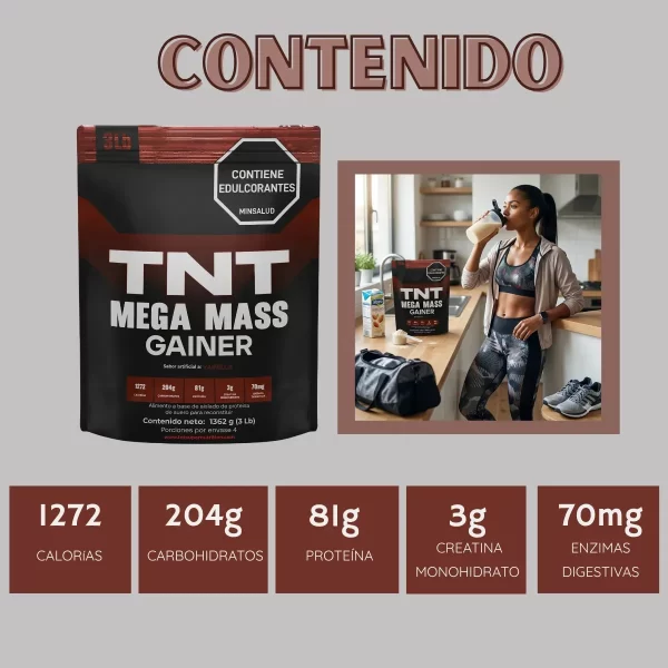 tnt mega gainer datos