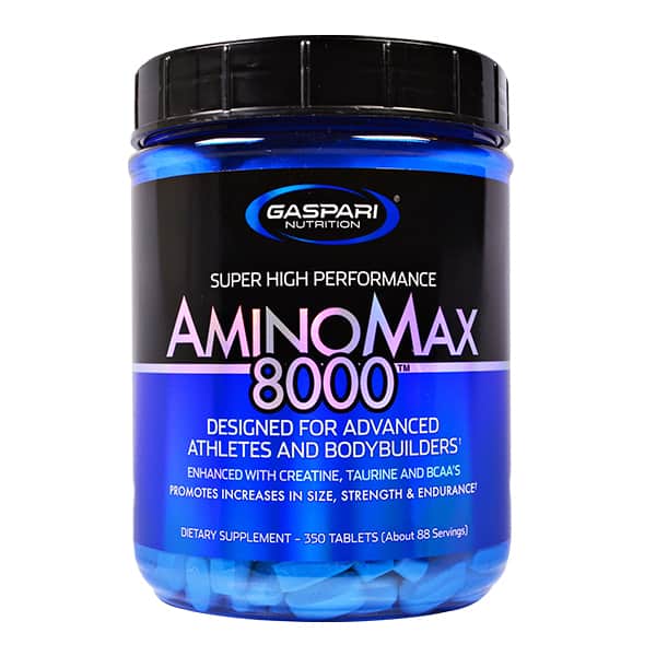 Amino Max 8000 · 350 caps Gaspari